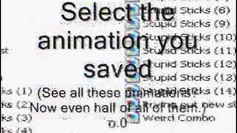 Upload pivot animations to YouTube / Save as .gif