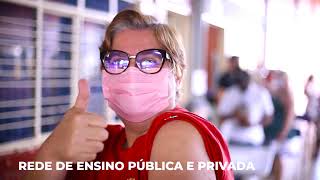 Vacinação Covid Profissionais da Educação