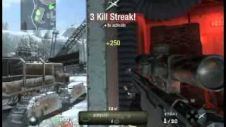 Black Ops QuickScope Double Kill Collateral