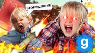 GMod | Kids Crying Over Spawnkilling [Turd Gaming Trolling 2015]