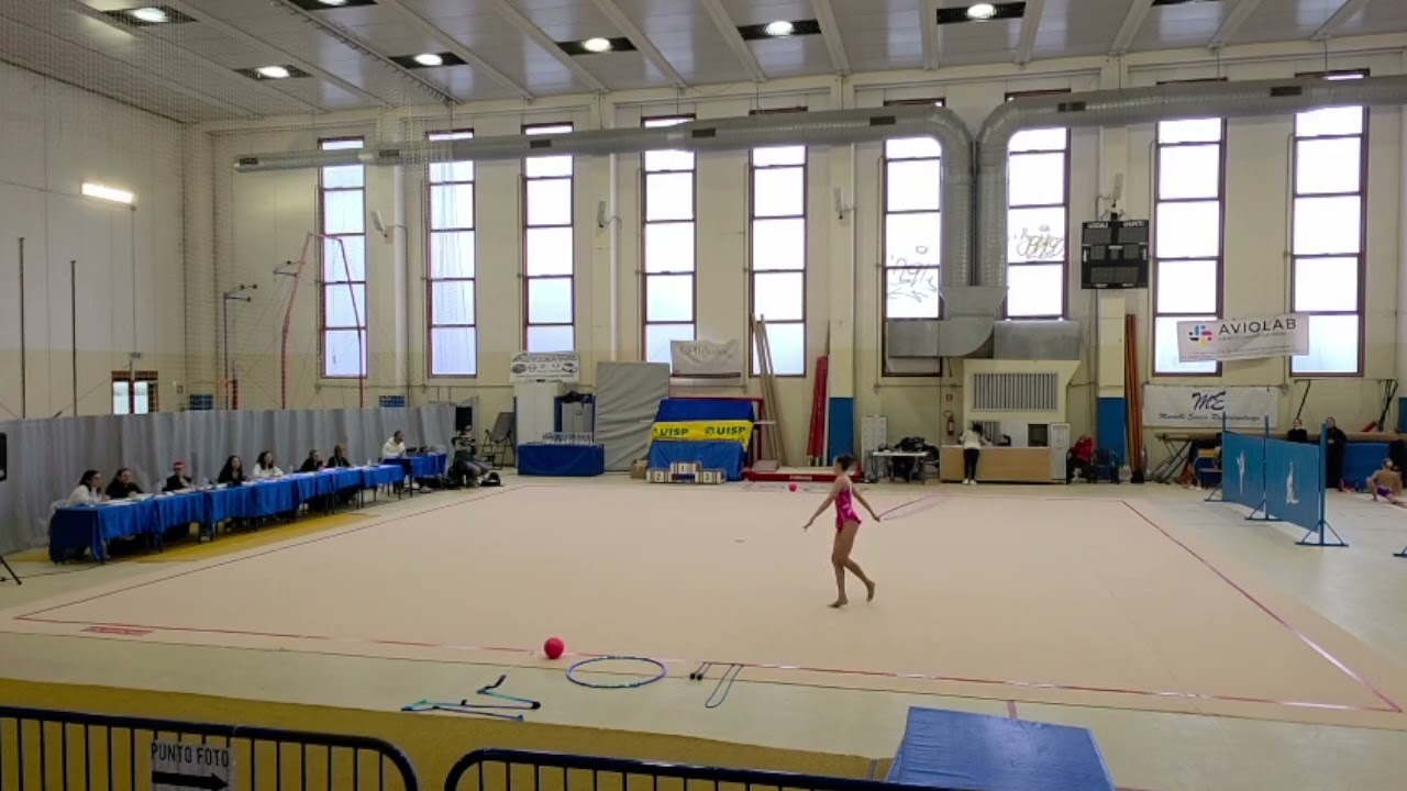 Torneo Rappresentative Uisp - Rosignano 24/11/25 - Arianna  Derchi cerchio