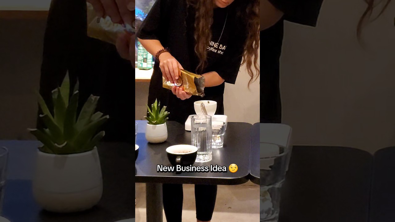 New business idea. 😏 