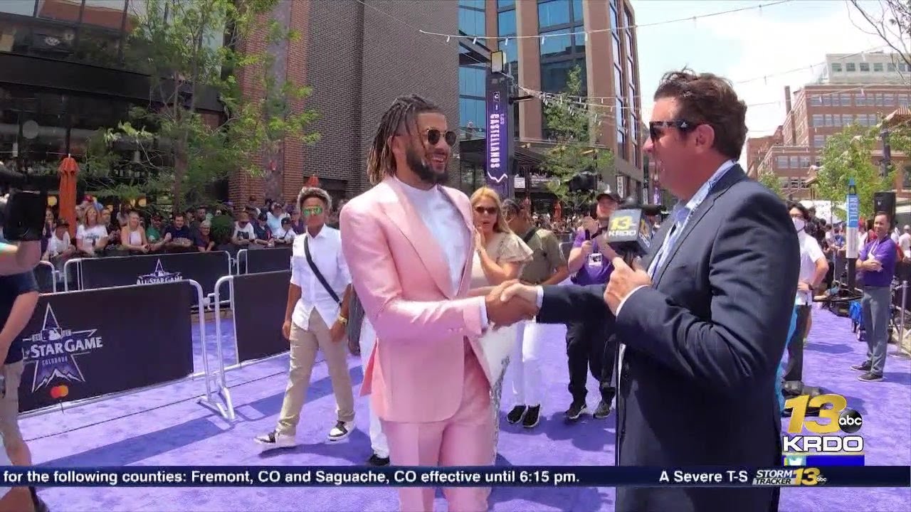 MLB's biggest stars hit the All-Star red carpet 