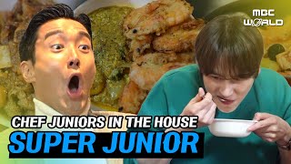 C.C. Who is the best chef in SUPER JUNIOR? Cooking Junior & The behind talks #SUPERJUNIOR
