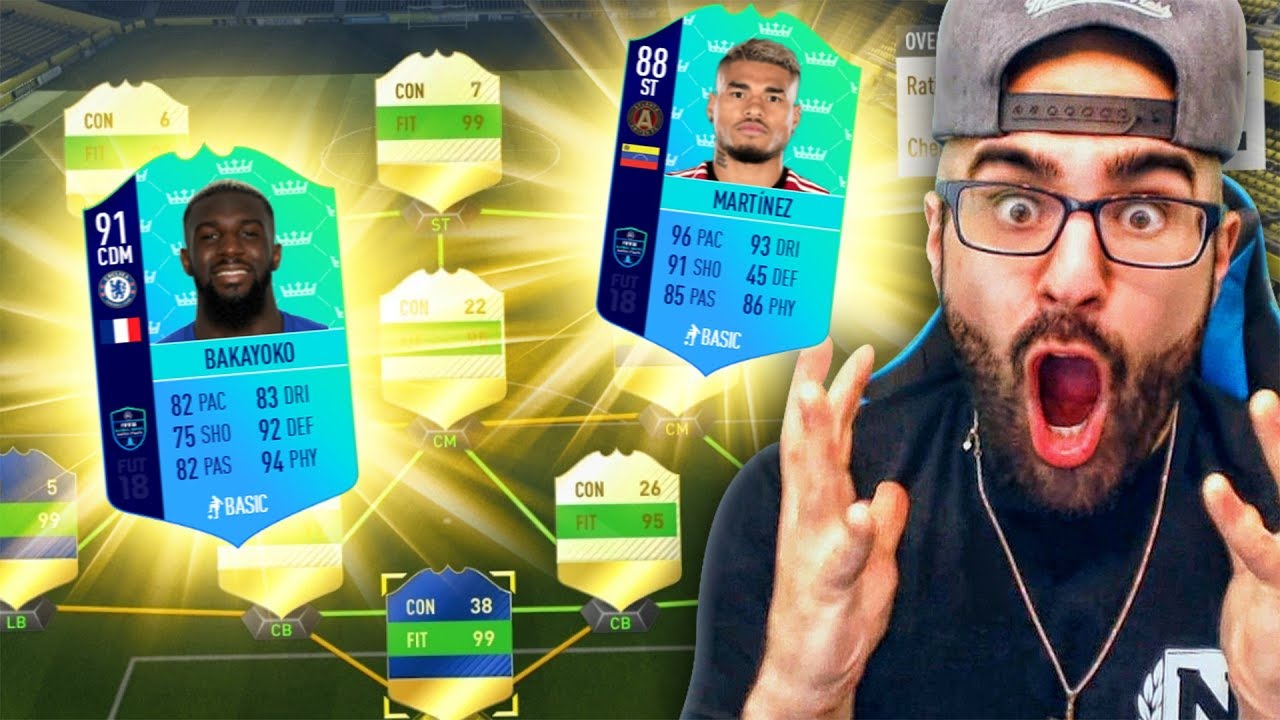 MY FIRST OVERPOWERED FIFA 19 FUT CHAMPIONS SQUAD! FIFA 19 ULTIMATE TEAM