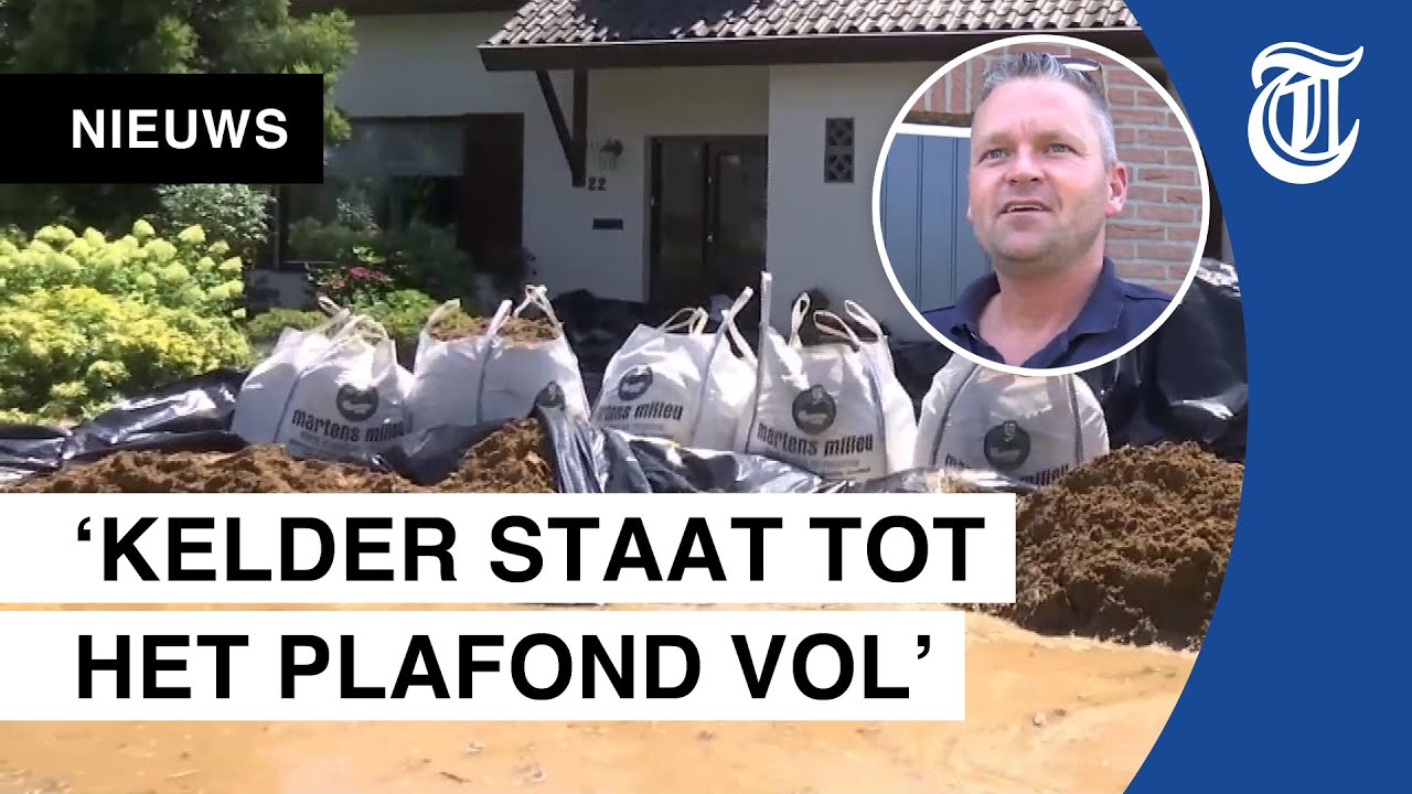 Nooddijk doorgebroken in Horn: ‘Dit is griezelig’