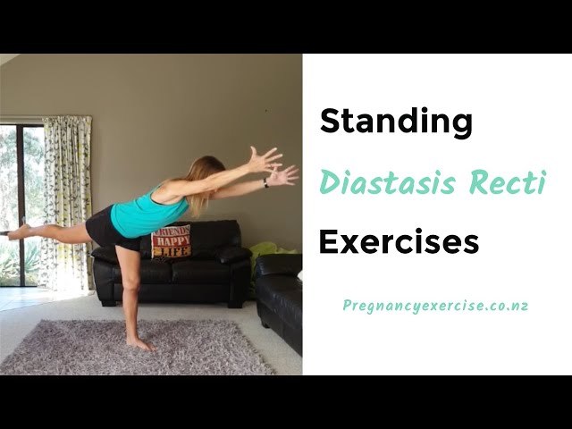 Standing Diastasis Recti Exercises 