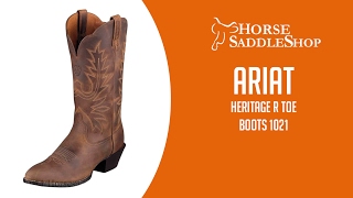 Ariat Womens Western Heritage R Toe Boots 10001021