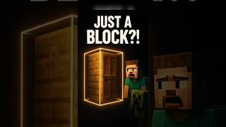 Just a Block?! 😳#Minecraft #Shorts