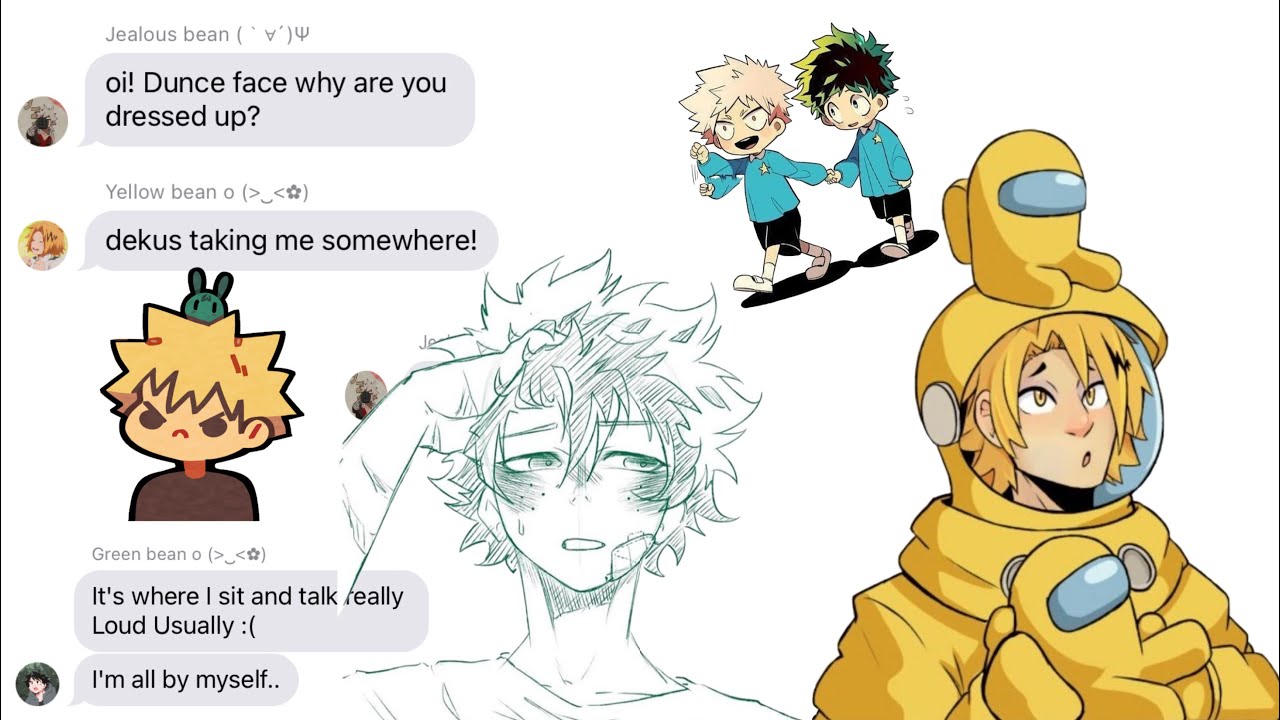 Denki let’s go..|bnha texts|bnha “lyric prank| treehouse lyric prank| no ships