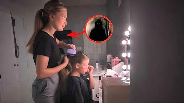 10 Real-Life Ghost CaughtOnCAMERA | Paranormal Activity