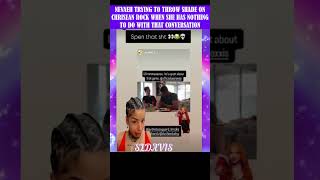 Nevaeh Shades Chrisean Rock To Blueface Referring To #chriseanrock Being A SNITCH😲