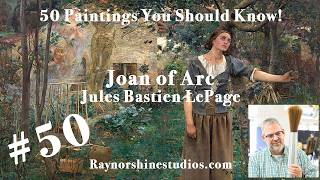 Joan of Arc by Jules Bastien LePage is one of my favorite paintings to look at in the Met.