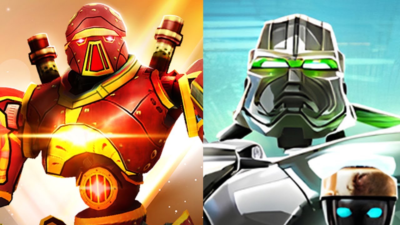 REAL STEEL WRB Crimson Carnage VS Aquabot & Blockbuster & Fat Boy & Hollowjack & Danger Zone