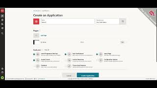 Create Application in APEX 26.1