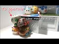 【PUI PUI Molcar】シロモとテディが協力してクレーンゲームをしました【stopmotion】/Claw machine in friends Rescue mission!!