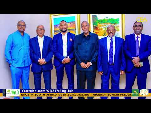 President Muse Bihi Hosts Finlands First Somali Born Member Of Parliament 