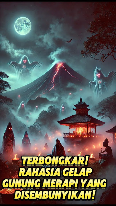 Misteri Gunung Merapi❗️Ada Kerajaan Gaib di Dalamnya‼️ #MisteriMerapi #CeritaMistis #GunungAngker