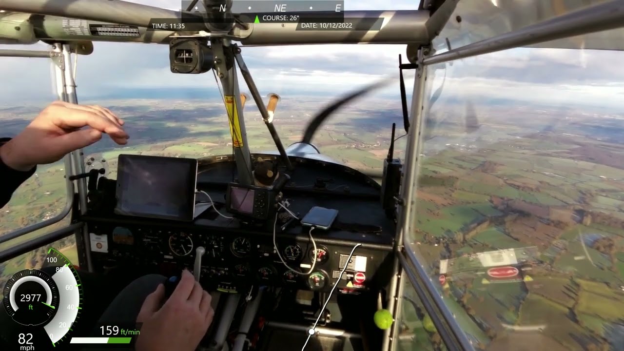 Skyranger G-CCTR 10/12/22 Pound Green to Otherton