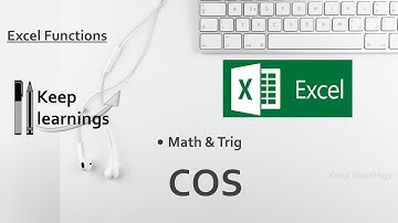 Excel COS function