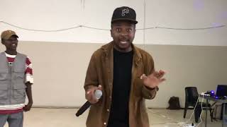 THE HXVOC WITH FLASHIKUMNKANI DOING A FREESTYLE ON UMHLUZI BEAT