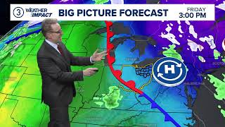 Cleveland and Northeast Ohio weather forecast: Some clearing tonight, brighter and warmer Thursday