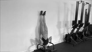 Parallette Handstand Push-Up Negative