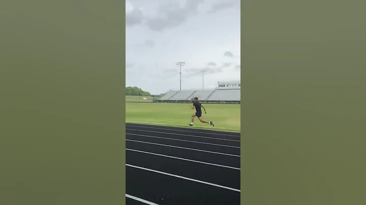 ECU Track And Field Commit (Terence Booth Jr) Runs...