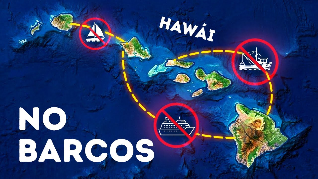 Por qué volar es la única forma de moverse entre las islas hawaianas