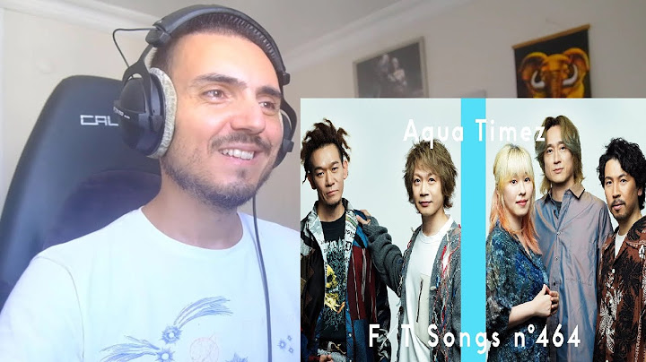 Aqua Timez - 虹 / THE FIRST TAKE Reaction
