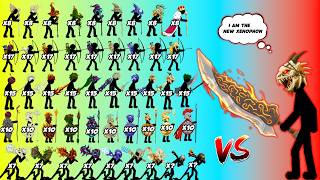 New Xenophon Vs  All Stick Skins Units Army | Stick War Legacy - Who Will Win? screenshot 1