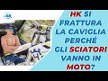 HK si FRATTURA LA CAVIGLIA - Perché gli SCIATORI usano la MOTO DA CROSS?