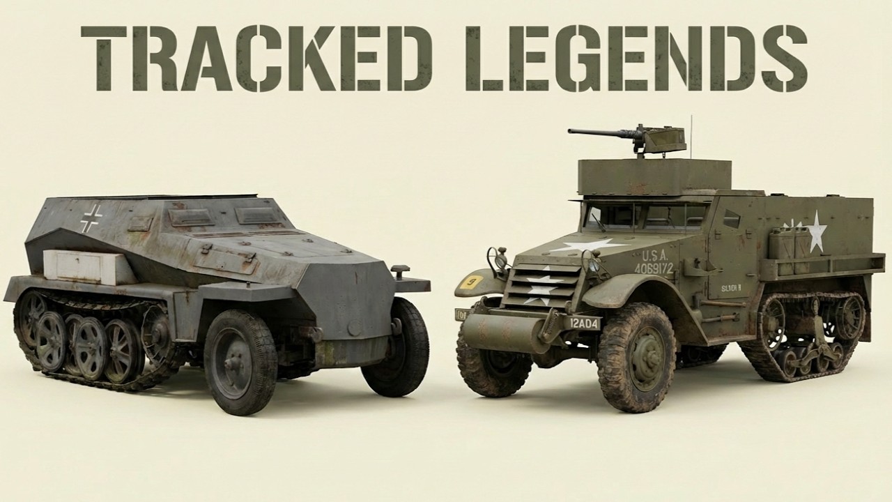Every Half-Track Used in WW2 Explained in 13 Minutes