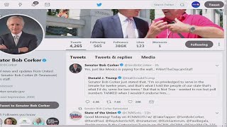 Sen. Bob Corker, President Donald Trump engage in another Twitter war