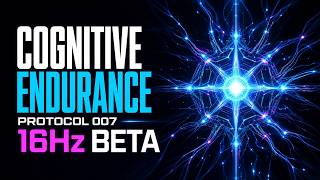 Cognitive Endurance | 16Hz Beta + 40Hz Gamma for Sustained Deep Work (2 Hours)