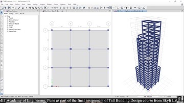 Tall Building Design - Project assignment for Skyfi Labs online course - by Mr  Aditya Dubewar