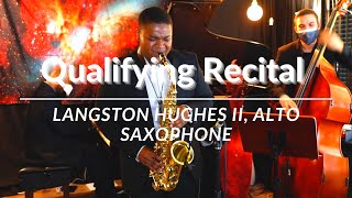 Langston Hughes II | Sophomore Qualifying Recital (2021) | Howard University