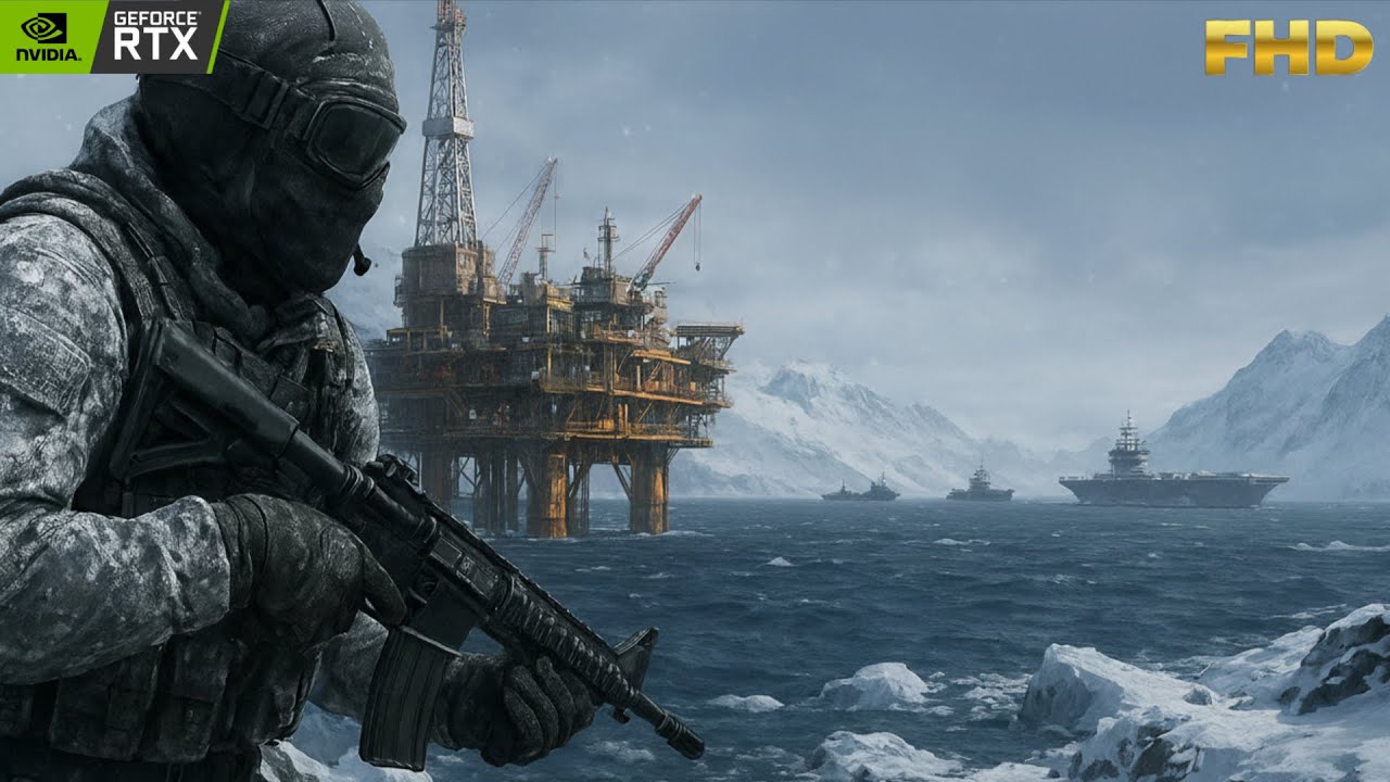 Antarctic Assault | Atlas Falls Call of Duty | Cinematic Campaign ...