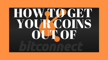 How to get your Bitconnect coins out of Bitconnect! Lending is GONE!!