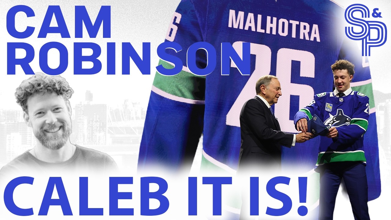 Canucks make their pick.  Instant reactions from the NHL Draft in Buffalo.