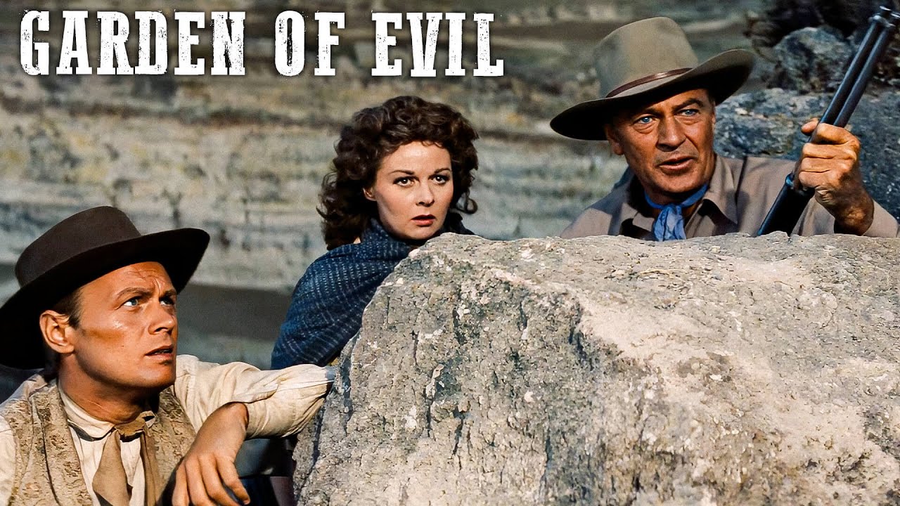 Garden Of Evil | 4K | Gary Cooper | Susan Hayward | Richard Widmark | English