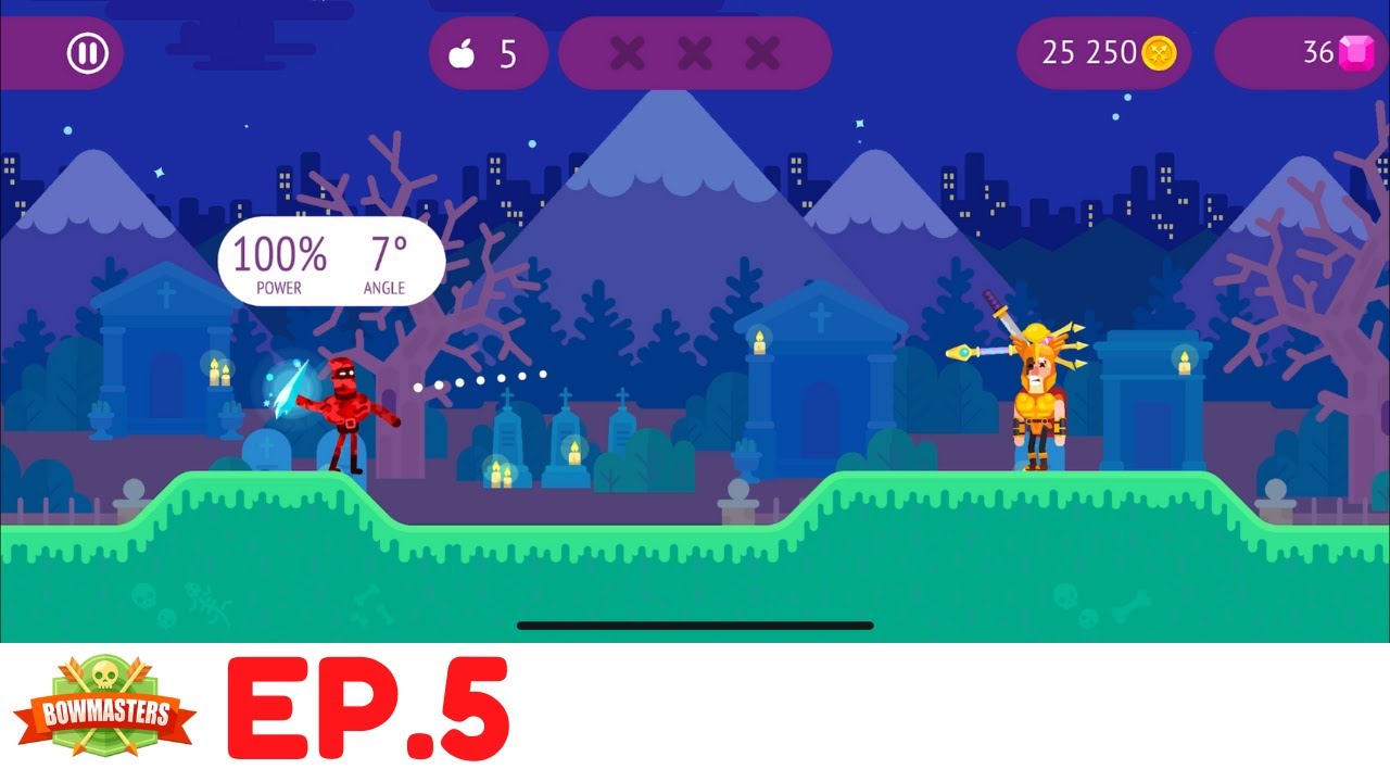 Ultimate Bowmasters ( Apple Shooting ) / EP.5