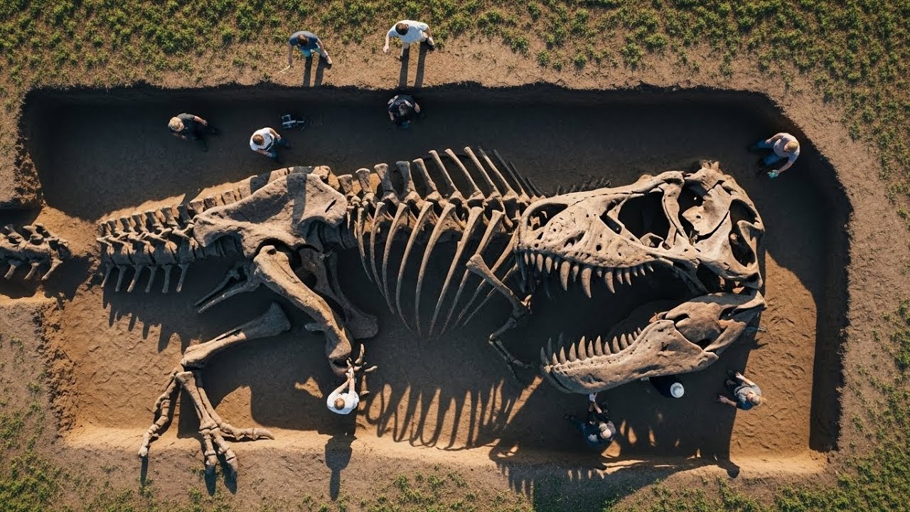 They Dug the Ground to Build a Factory… What They Found Was a 66-Million-Year-Old T-Rex