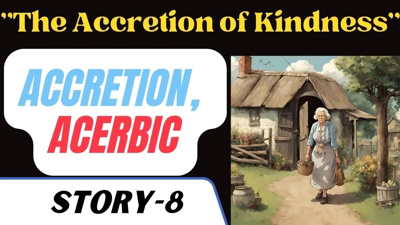 08-CSS English Vocabulary _The Accretion of Kindness_ __ Accretion ...