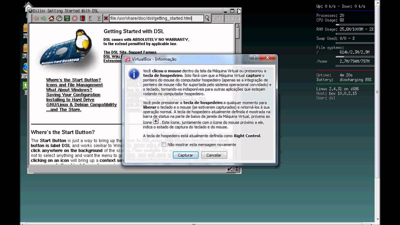 Damn Small Linux - YouTube
