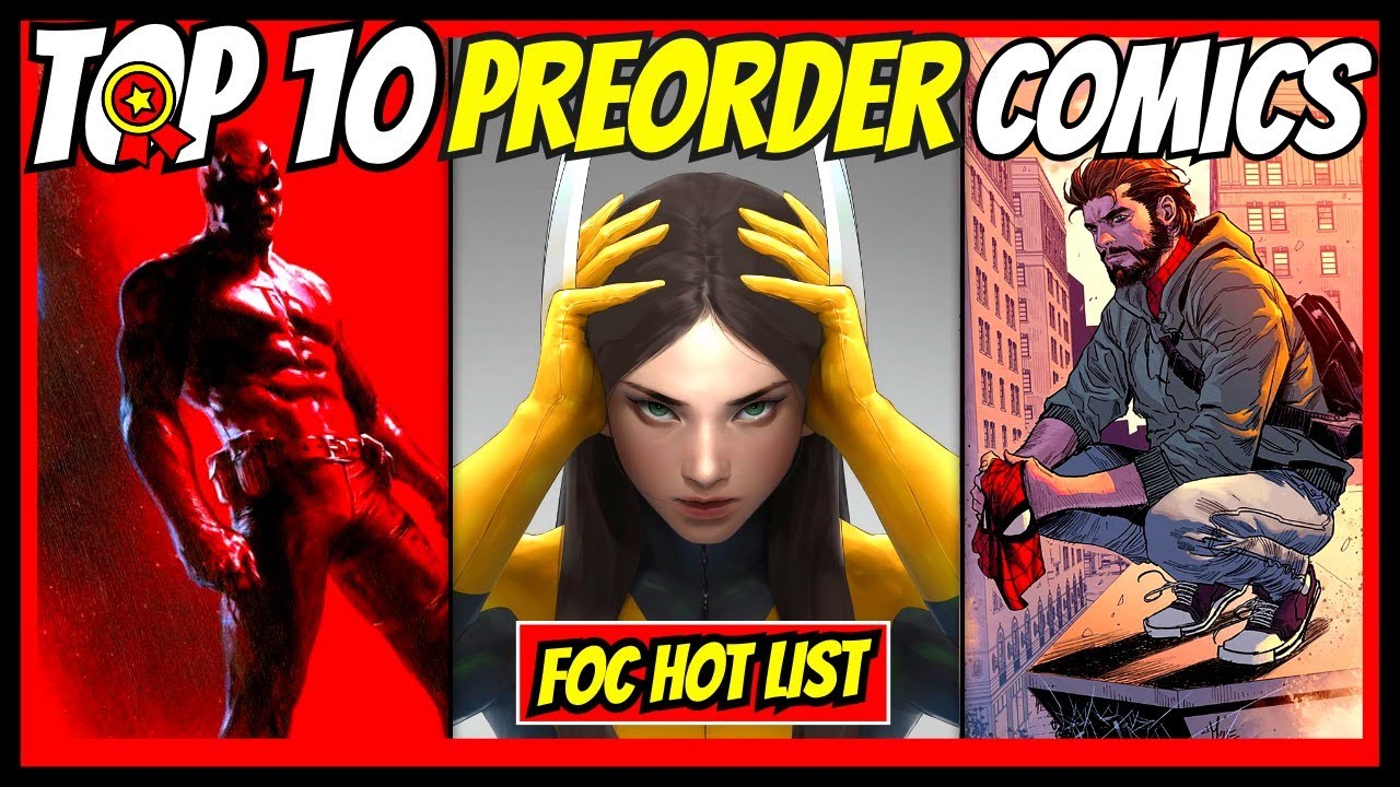 Top 10 New Preorder Comics 🔥 This Weekend Is INSANE – Week 3 2026