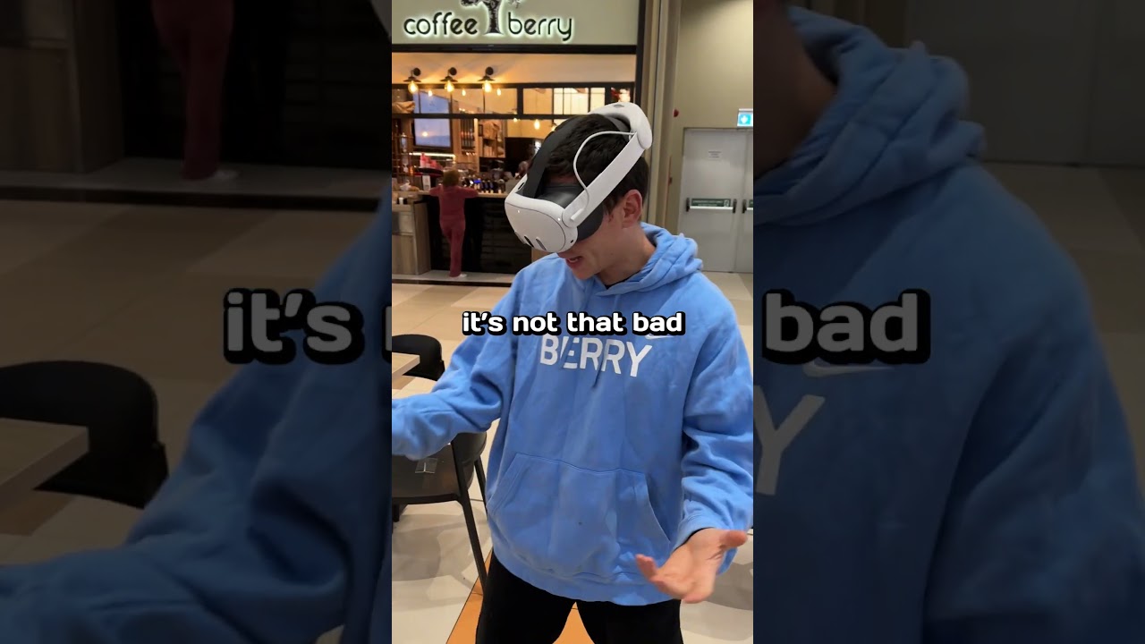 Day 1 Of Wearing A VR Headset