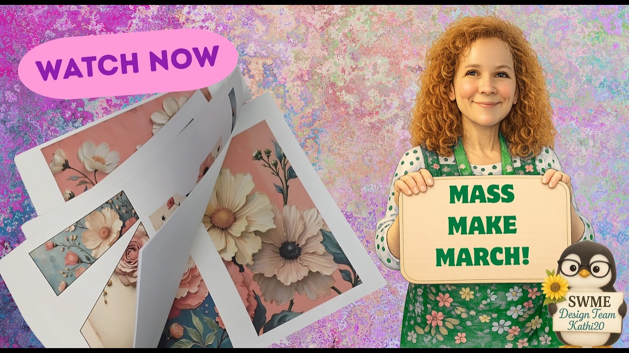 Mass Make March | First Look | Design Team Project | A Scrapbooking with ME