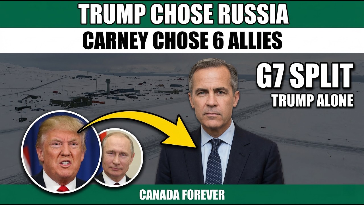 Trump Just Broke With 6 Allies to Help Russia — Carney's Response From Norway SHOCKS Washington