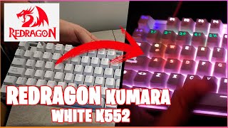 REDRAGON Kumara K552 White | *PERSONALIZAR RGB del teclado* screenshot 5
